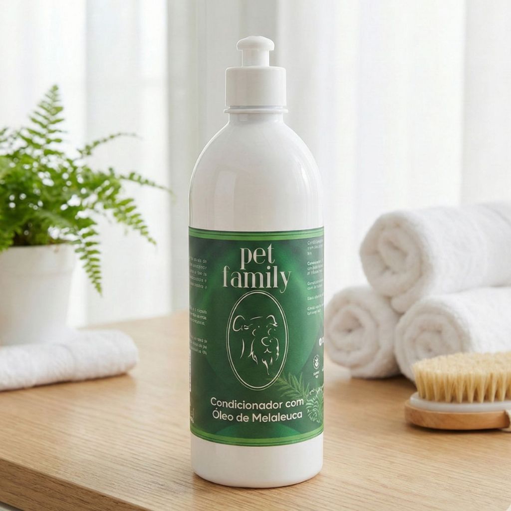 Condicionador Pet Family Melaleuca 500ml Hidratação Profunda e Frescor Natural o Seu Melhor Pet — R$ 24,99 em Shopee