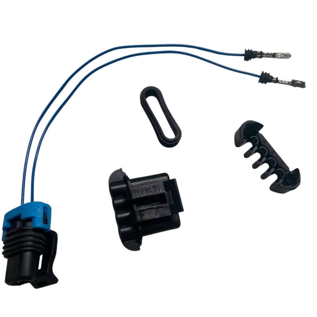 Plug Chicote Conector Farol de Milha para Palio / Corsa / Uno / Stilo 2 vias/Fios