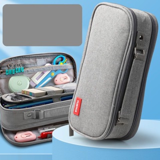 Estojo Escolar Organizador Juvenil Liso Com 5 Divisórias Com Alça Interna em Oferta na Shopee