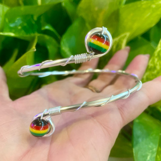🌿Lançamento Bracelete Vibe Roots místico Reggae Hippie Prata ou Dourado NÃO OXIDA Moderno na sua Medida🌿✨ em Oferta na Shopee