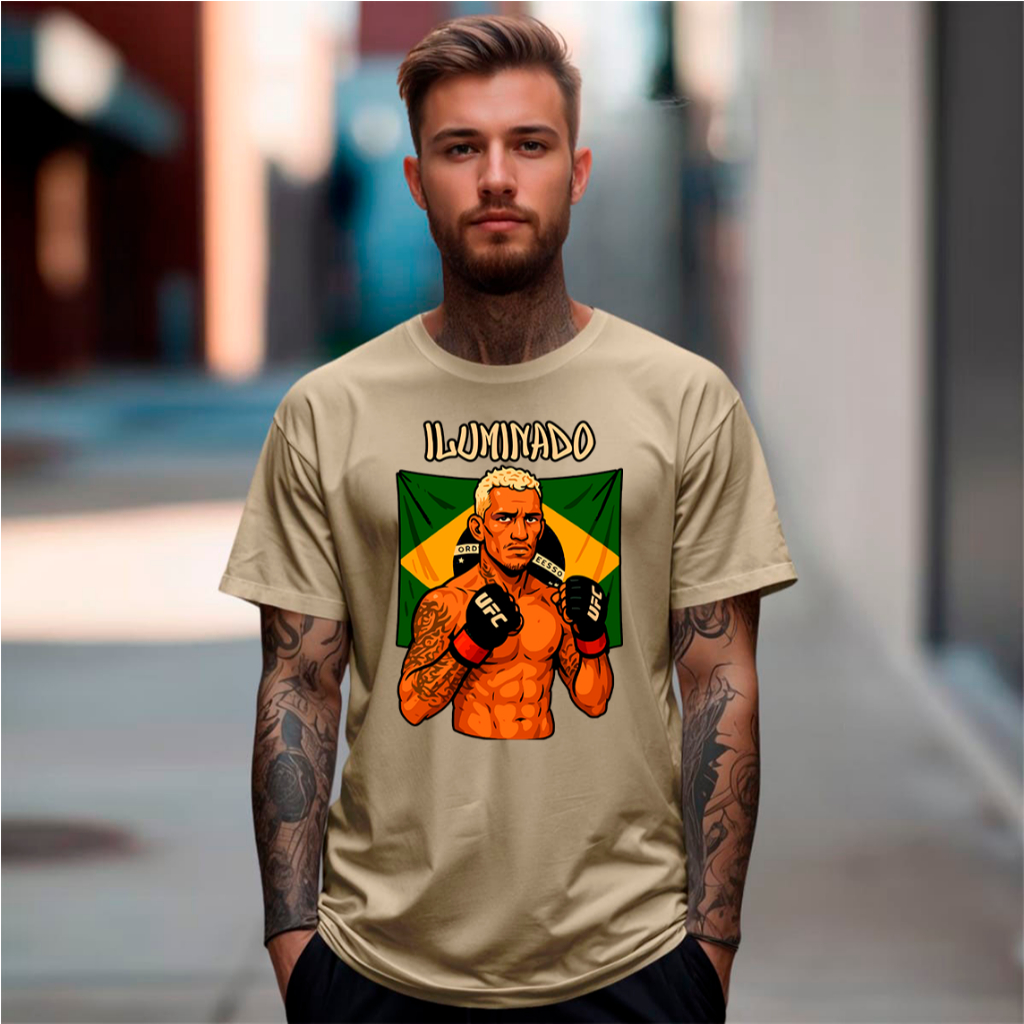 Camiseta Camisa Charles do Bronx Oliveira UFC