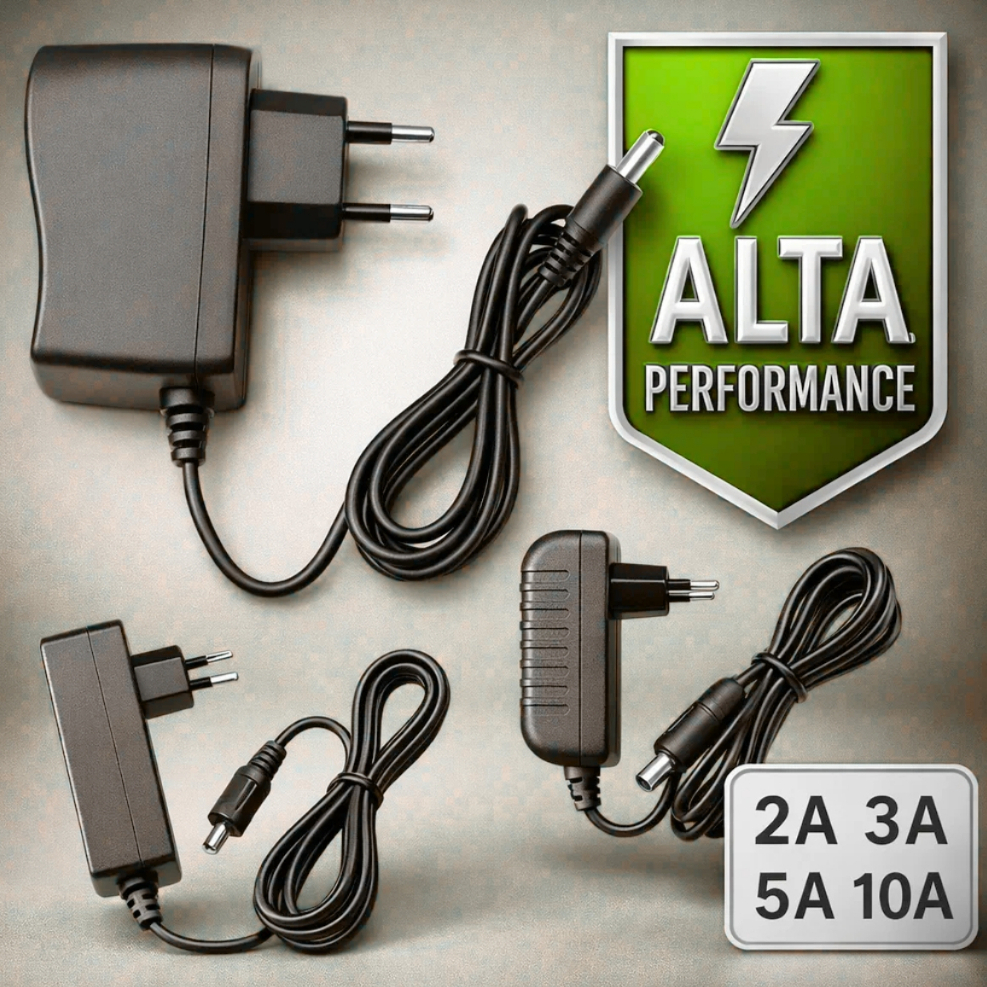 Fonte Eletrônica Slim 2A 3A 5A e 10A Bivolt 110V 220V  Plug P4 em Oferta na Shopee