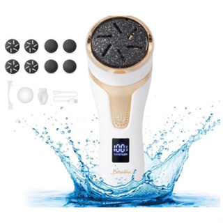 Removedor de Calos e Rachaduras Lixa de Pé Elétrica Profissional 8 in 1 Com Tela Digital em Oferta na Shopee