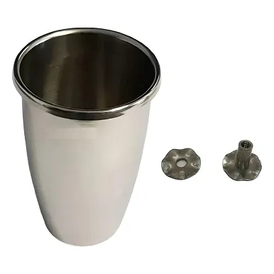 Copo Inox E 2 Helice Inox Batedor De Milk Shake Skymsen
