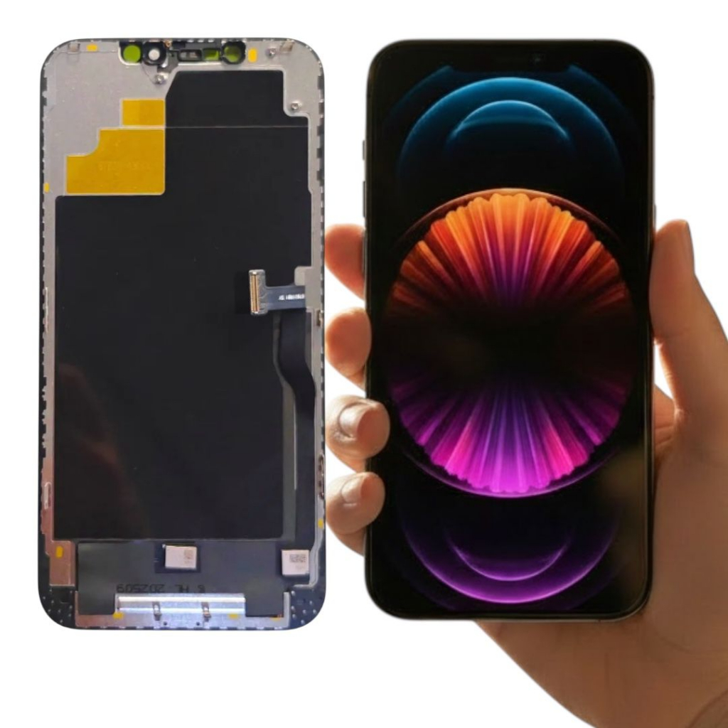 Tela Frontal Display Touch Compatível Iphone 12 Pro Max Importada Celular Dispositivo Móvel