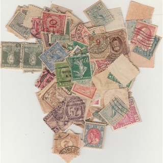 100 selos diversos em Oferta na Shopee