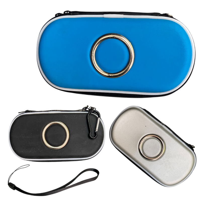 Capa Case PSP 2000/3000 Com ziper porta jogos mosquetão Proteção Console Videogame em Oferta na Shopee