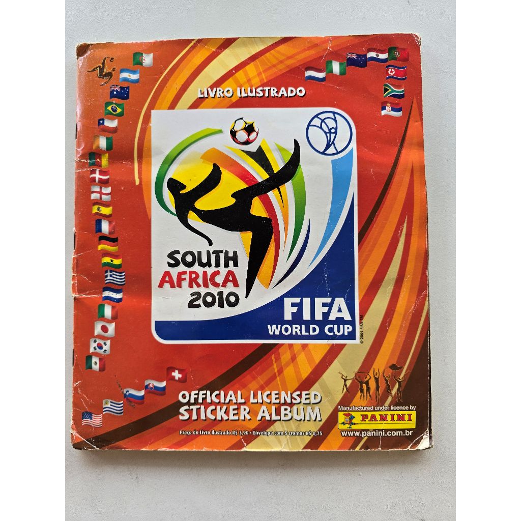 Álbum de Figurinhas - Copa do Mundo 2010 #9