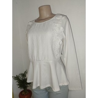 Blusa branca, cerimônia, formatura, casamento, Vintage, batizado, religião, Veste 40.