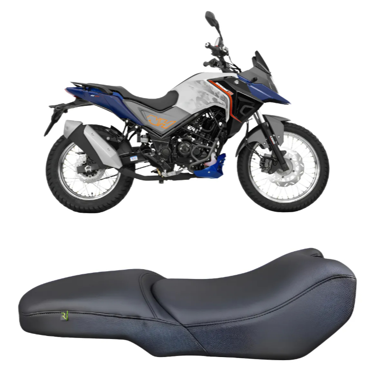 Capa Comfort Para Banco De Moto Dafra NH 190 - 300 Com Elástico Veste Em Casa Espuma De Alta Resistência