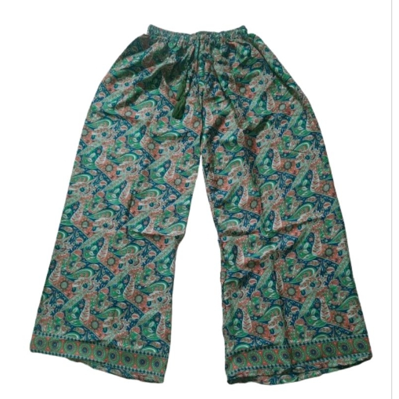 Calça indiana pantalona unissex yoga free size importadas
