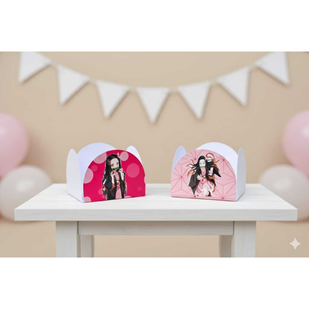 Envio Rapido- Forminha de docinhos personalizada Nezuko Kamado | infantil | qualquer tema| lembrancinha aniversário