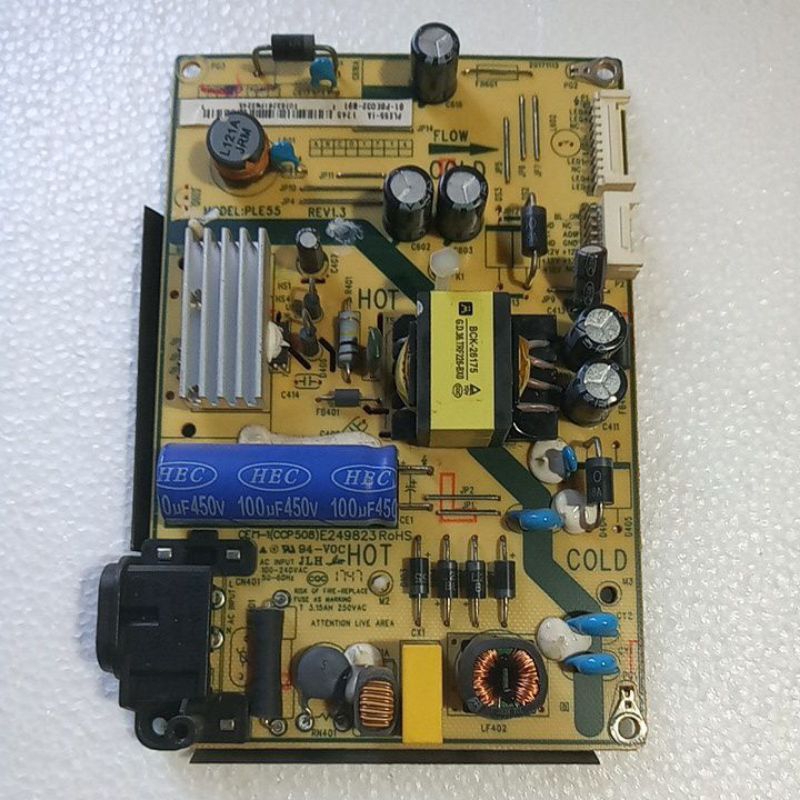 placa fonte tv Toshiba 32L2600 L32S4900 cód PLE55