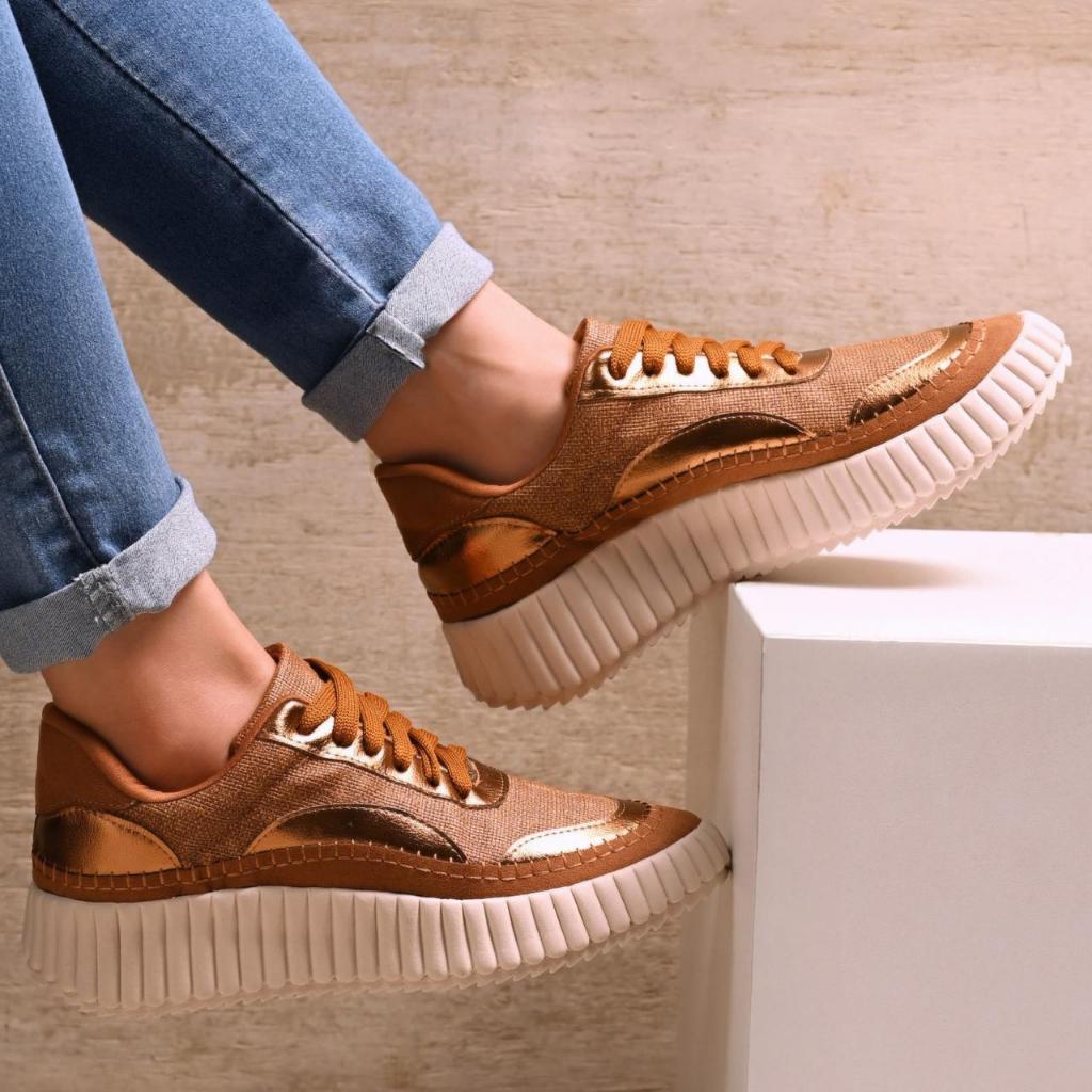 Tênis Feminino Elegante Design Sofisticado Super Confortável Para o Dia a Dia em Oferta na Shopee