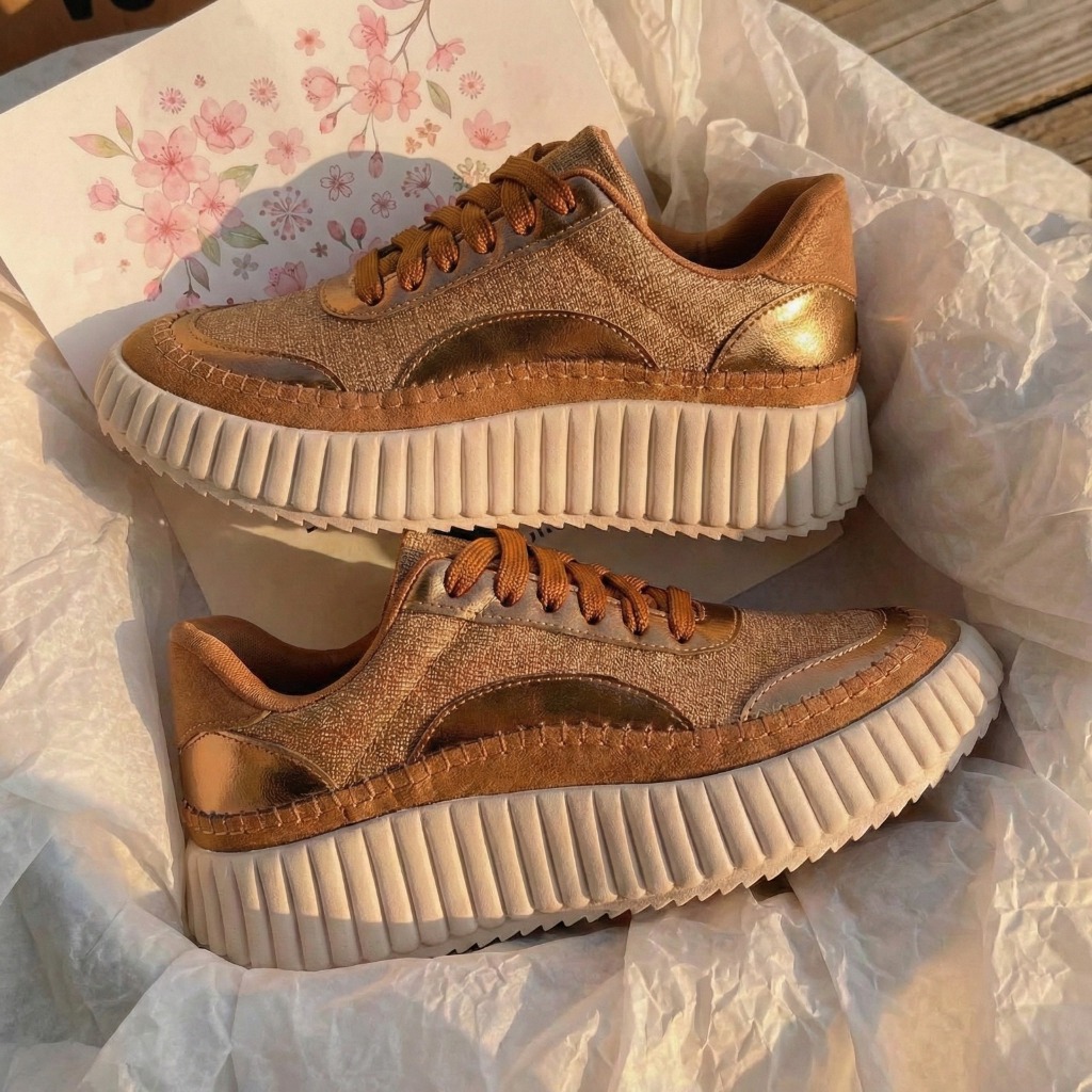 Tênis Feminino Casual Moderno Levíssimo Conforto Extra Estilo Atual Premium