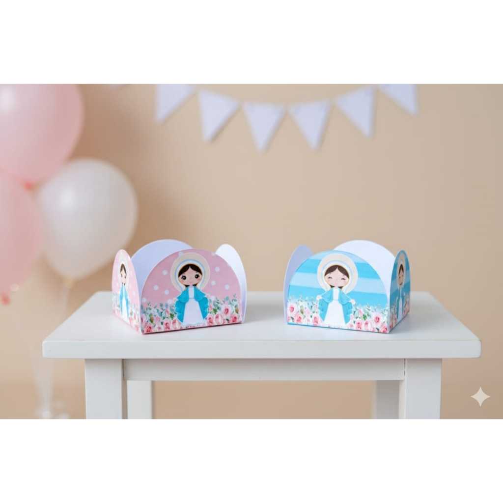 Envio Rapido- Forminha de docinhos personalizada Nossa Senhora das Graças | qualquer tema| lembrancinha aniversário