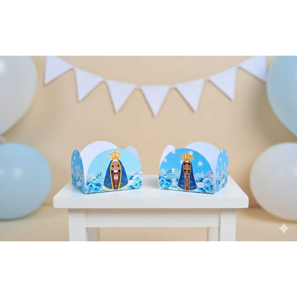 Envio Rapido- Forminha de docinhos personalizada Nossa Senhora Aparecida | qualquer tema| lembrancinha aniversário
