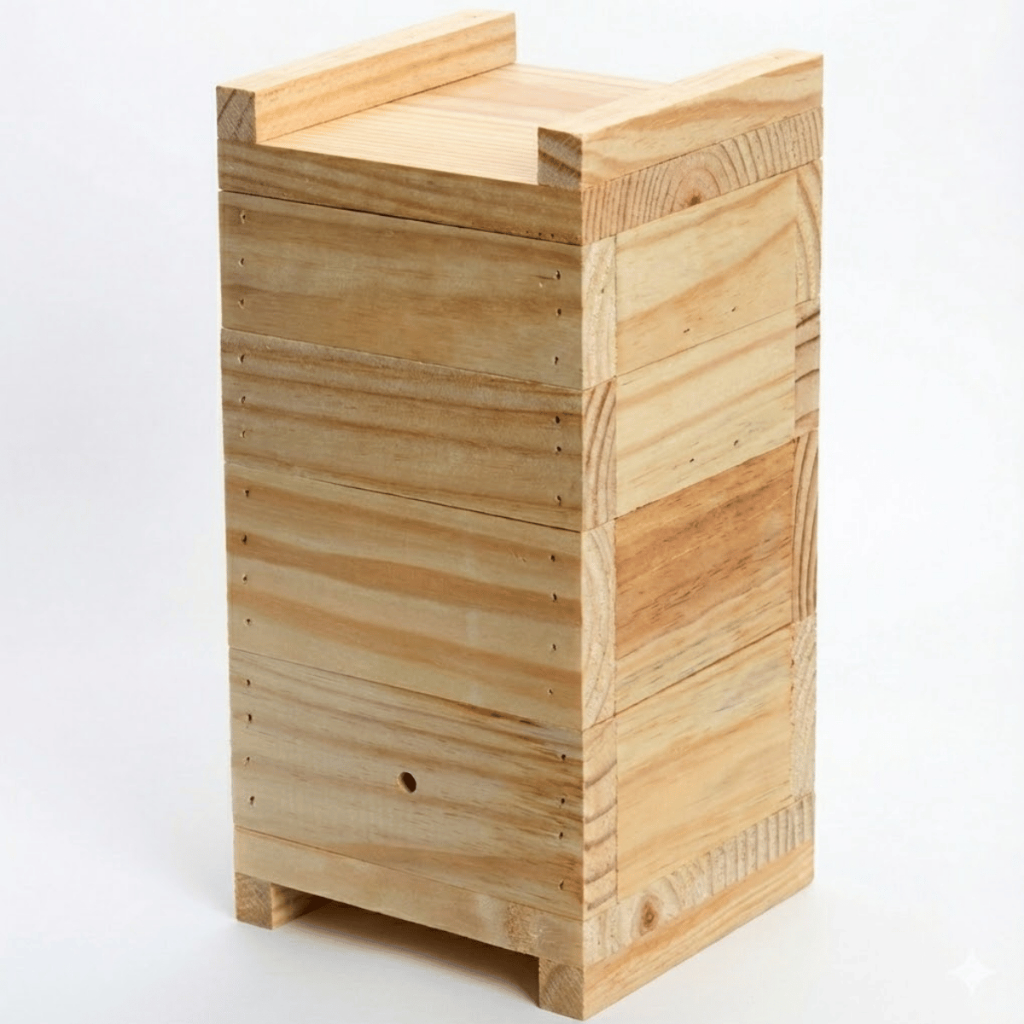 Caixa Abelha Sem Ferrão Jataí, Mirim, Irai 12x12 | Chega Montada Pronta para Uso