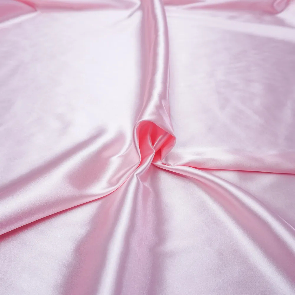 3m Tecido Cetim Rosa Bebê