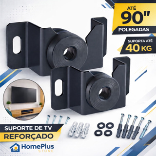 Suporte Fixo Universal Brasforma para TV 10” a 90” Aço Reforçado Fácil Instalação em Oferta na Shopee