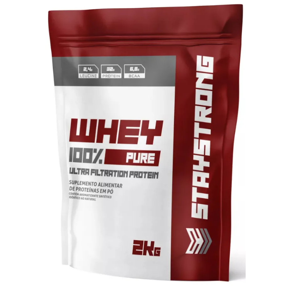 Whey Protein Stay Strong 2kg 100% Pure Original