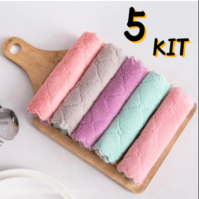 Pano De Prato Forte Absorção De Água Microfibras Casa Pano De Limpeza Promoção Super Absorvente Microfibra