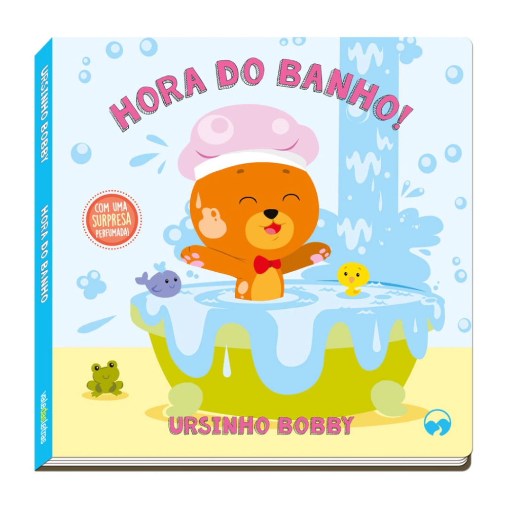 Livro Hora do Banho - Ursinho Bobby