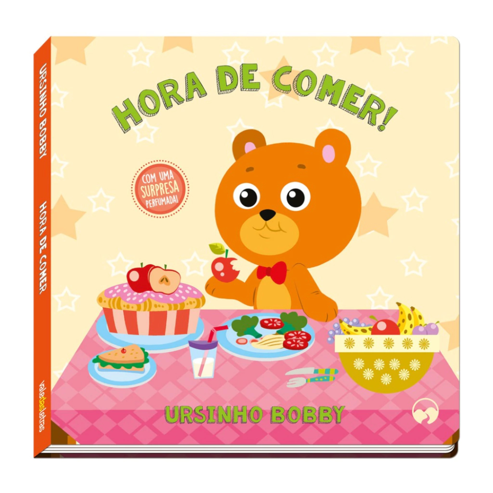 Livro Hora de Comer - Ursinho Bobby