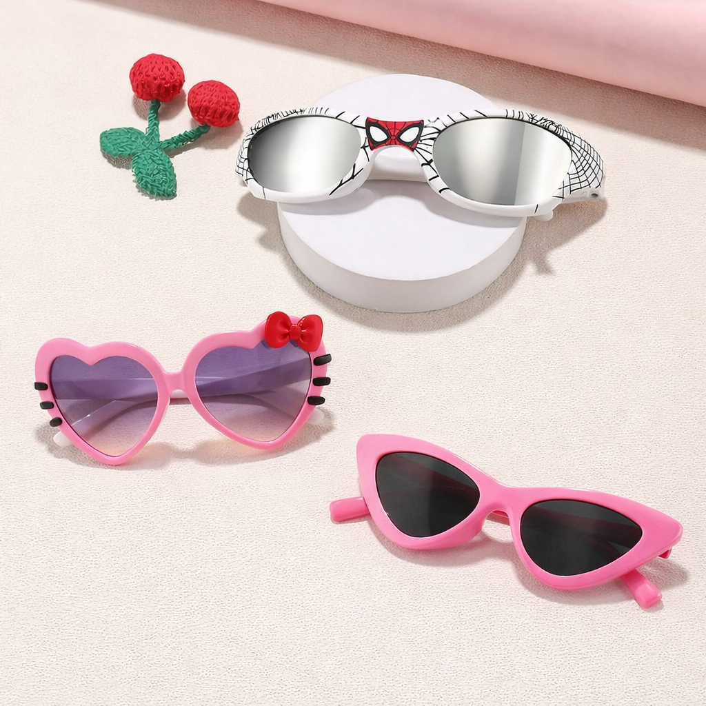 Kit 3 Óculos Infantil para Criança –  Acessório Infantil para Festa Cores Sortidas (Envio Aleatório) em Oferta na Shopee