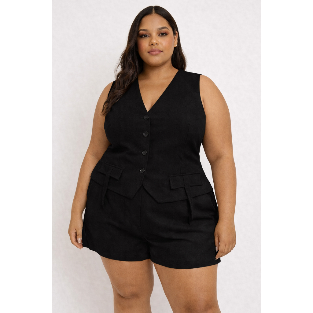 Conjunto Bianca tecido luiz twii plus G1 AO G3 em Oferta na Shopee