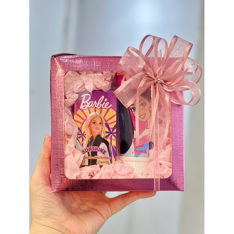 Kit Presente Personalizado Infantil/Teen Menina - Boticario, Natura, Jequiti, para Aniversário, Dia das crianças, natal