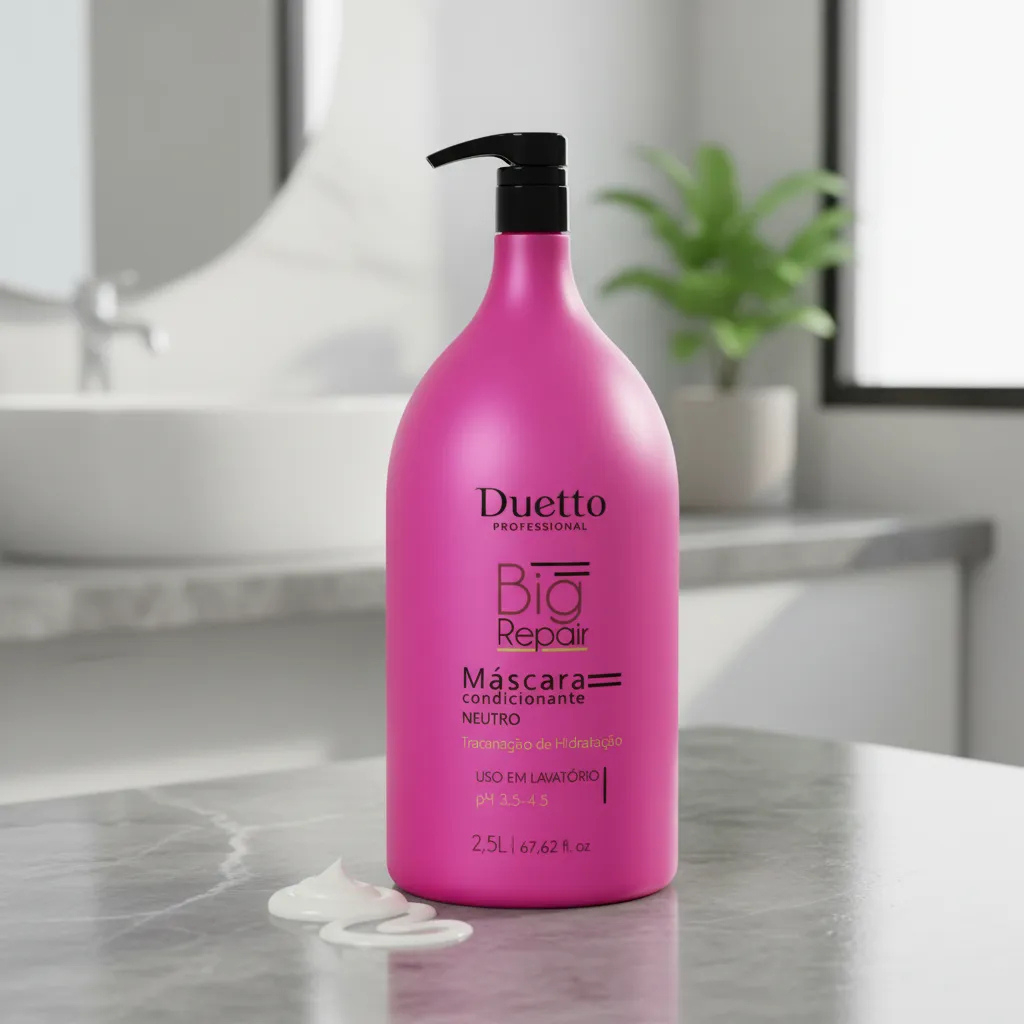 Mascara Hidratação Big Neutro De Lavatorio Duetto Prof. Big Repair 2,5l