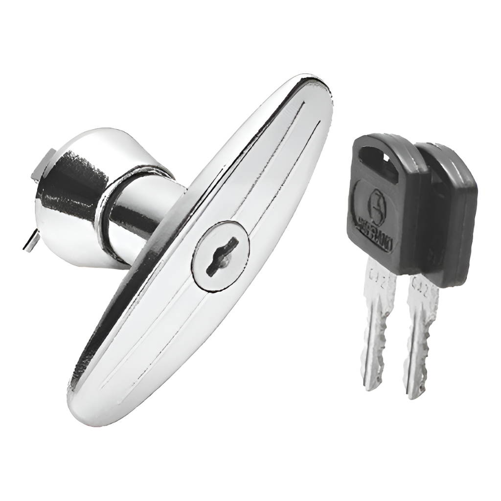 Fechadura Para Arquivo Armário De Aço Maçaneta Soprano em Oferta na Shopee