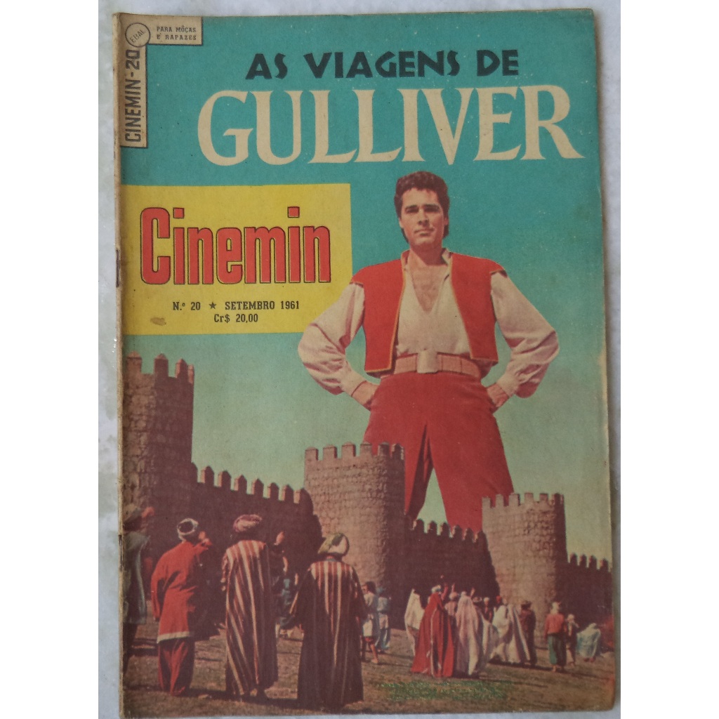 Hq Cinemin N° 20 Setembro 1961 - as Viagens de Gulliver Ebal