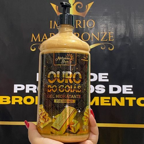 GEL HIDRATANTE OURO DO GOIAS 900G - melanina bronze