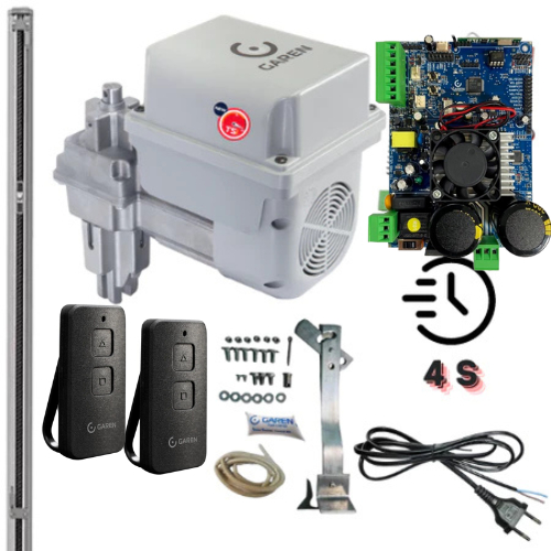 MOTOR BASCULANTE BV DUO TSI 4 SEGUNDOS PRO 1/2 + ACIONAMENTO 1,5M DUO GAREN Trifásico 127v/220v/380v em Oferta na Shopee
