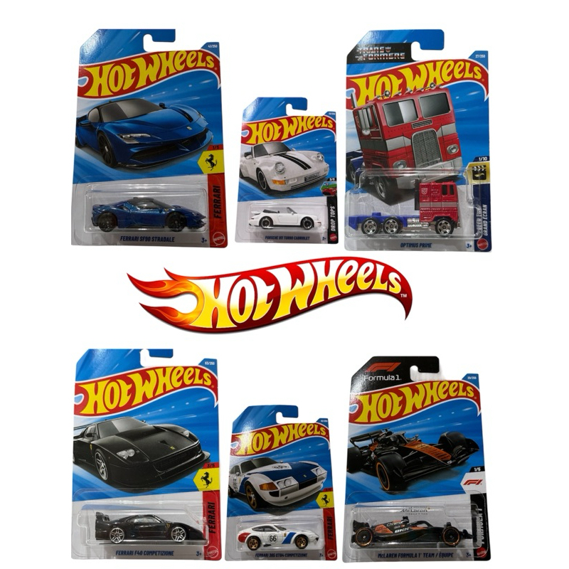 Hot wheels LOTE C 2026 - Hot wheels Ferrari F40 - Hot wheels Porsche - Optimus Prime e outros/ Escolha o seu em Oferta na Shopee