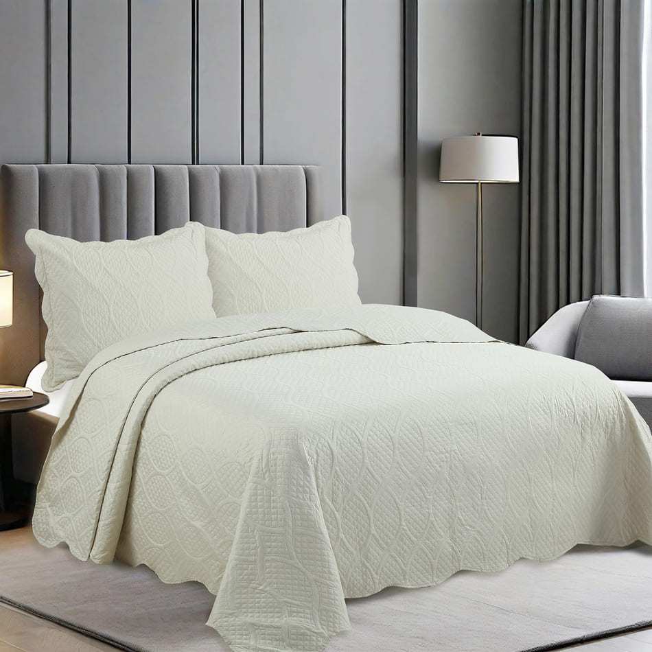 Colcha Matelasse King Size Damask 3pç Camesa 260x280 Cobre Leito Cobreleito Casal King Matelado Viés