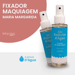 Fixador de Maquiagem à Prova D'Água Até Embaixo D'Água Maria Margarida em Oferta na Shopee