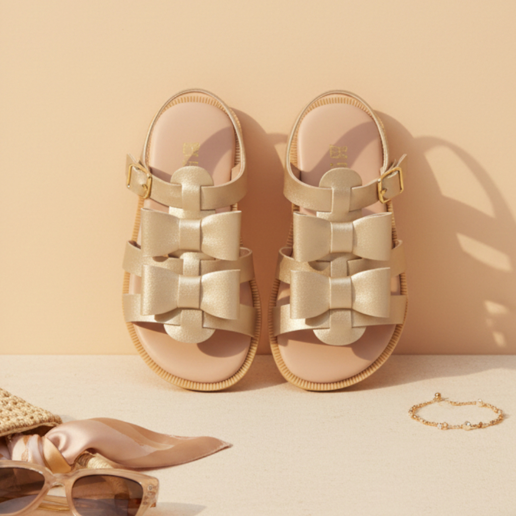 Sandália Infantil Dourada Passeio Mocinha Batizado Escola Menina Feminina Casamento Moda em Oferta na Shopee