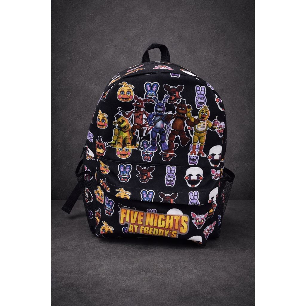 Mochila Escolar Five Nights At Freddys Alça Regulável em Oferta na Shopee