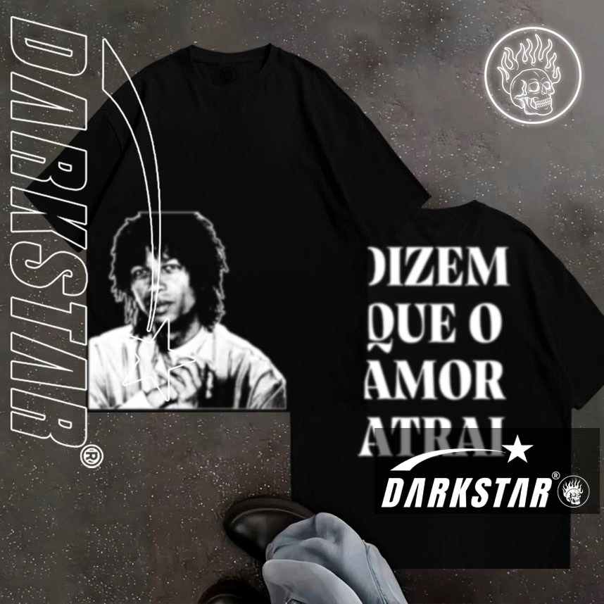 *VALOR PROMOCIONAL* Camiseta T-Shirt Premium 100% algodão DARKSTAR "Djavan vector 2.0"