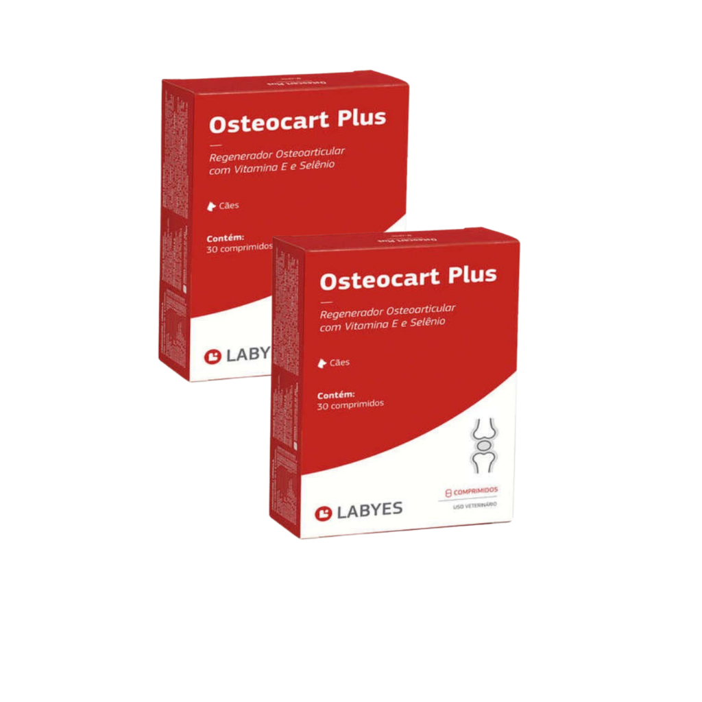Osteocart Plus Labyes para Cães - 60 comprimidos