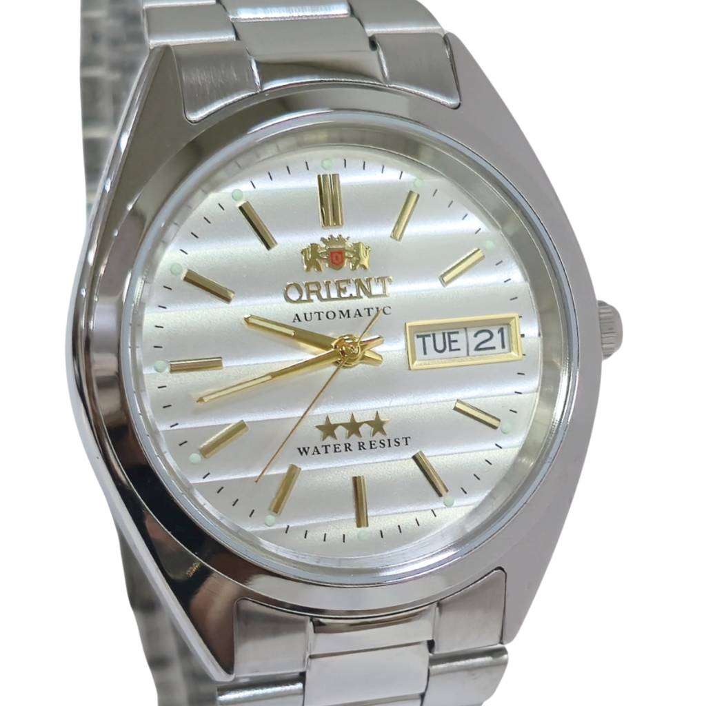 Relógio Orient Automático Masculino Prateado 469WA3NH B1SX