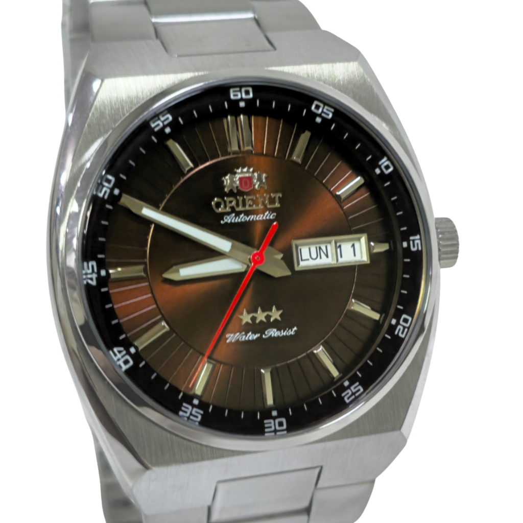 Relógio Orient Automático Masculino Prateado 469SS087NH N1SX