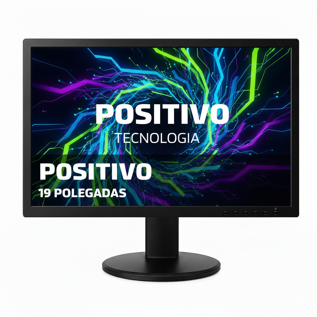 Monitor Positivo Tela de 19 60hz e Resolução HD ( )