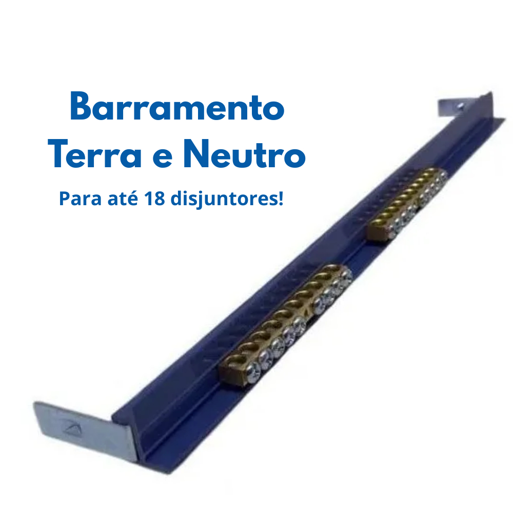 Kit Barramento Neutro E Terra Weg Qdw02-18 Btn02-18 Original