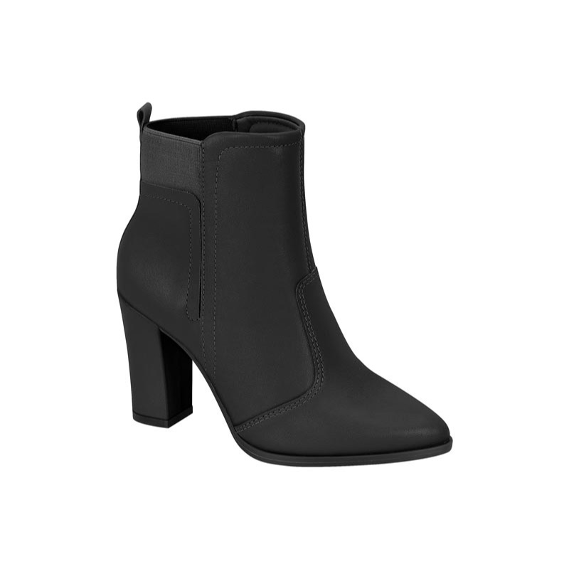 Bota Feminina Salto Bloco Confortável Facil Calce Beira Rio Conforto Original 9043 em Oferta na Shopee