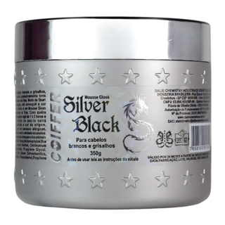 Máscara Silver Black Para Cabelos Grisalhos 350G em Oferta na Shopee