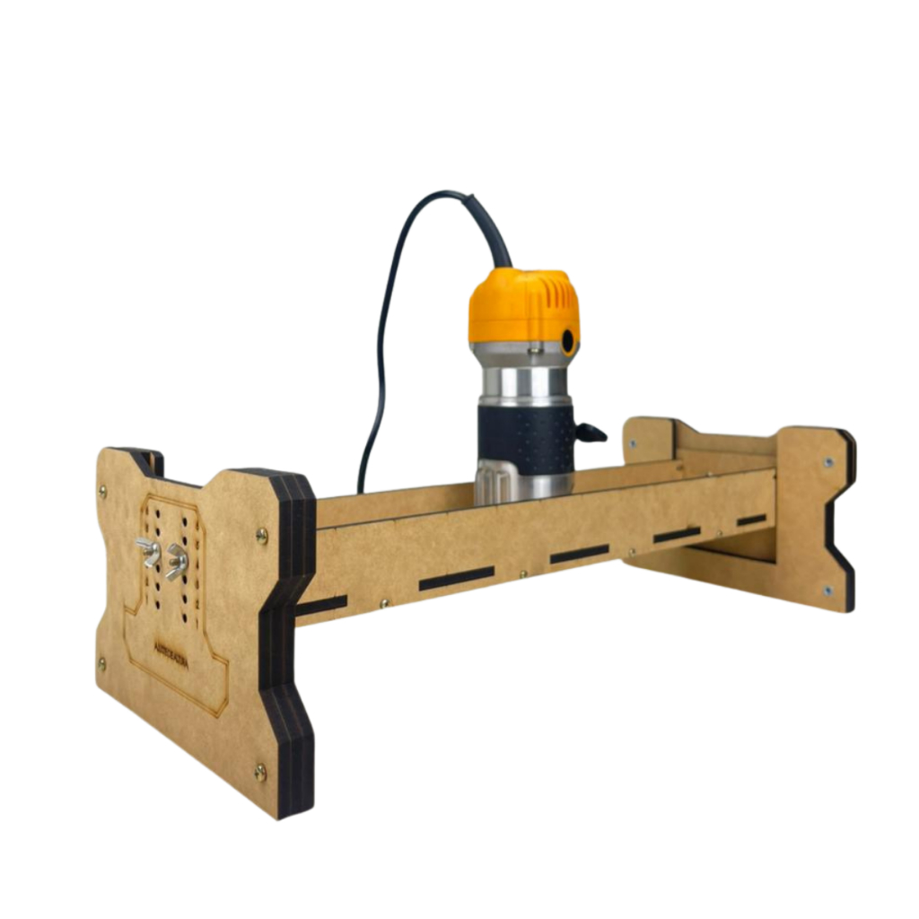 Suporte Para Tupia Coluna Laminadora Nivelar Madeira Em MDF